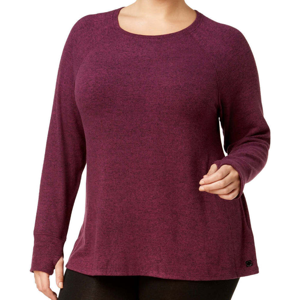 Calvin Klein Womens Performance Plus Size Sweatshirt Size 2X